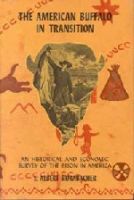 Buch The American Buffalo in Transition